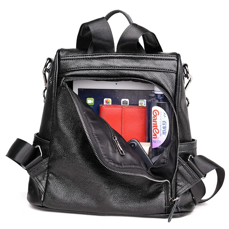 Visokokvalitetni modni ruksak od Ženski ležerni ruksaci protiv krađe 2022. Novi ležerni kožni ruksaci za mlade