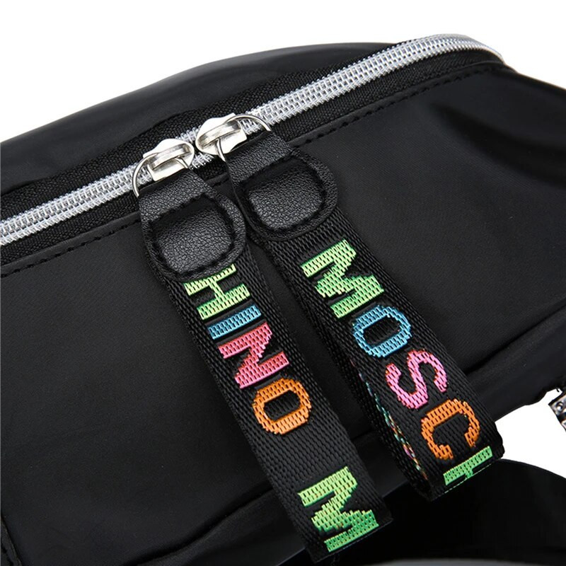 Нова дамска раница с двойно рамо с двойни рамена, многофункционална, с двойно предназначение, дамска раница против кражба, колан за пътуване на открито, висулка