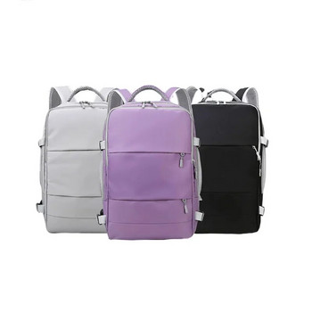 Σχολικά σακίδια πλάτης για κορίτσια Γυναικεία σακίδιο πλάτης μεγάλης χωρητικότητας Αδιάβροχη αντικλεπτική τσάντα καθημερινής τσάντας με λουράκι αποσκευών