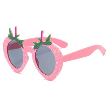 Strawberry Party Glasses Picnic Party Photo Decorations Забавен рожден ден Лятно парти Консумативи Възрастни Деца Играчки за обличане