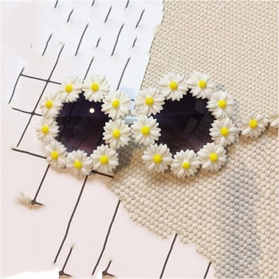 Γοητευτικά Flower Fashion Cat Eye Γυναικεία γυαλιά ηλίου Oculos Vintage Cat Eyes Γυαλιά Μάρκας σχεδιαστής Ανδρικά γυαλιά οράσεως αποχρώσεις UV400 O259