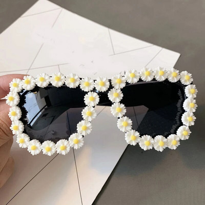 Γοητευτικά Flower Fashion Cat Eye Γυναικεία γυαλιά ηλίου Oculos Vintage Cat Eyes Γυαλιά Μάρκας σχεδιαστής Ανδρικά γυαλιά οράσεως αποχρώσεις UV400 O259