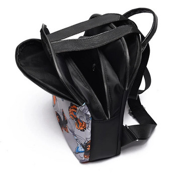 Oxford Butterfly Appliques Backpack Γυναικεία Τσάντες ώμου πολλαπλών λειτουργιών Patchwork Αντικλεπτική Σχολική τσάντα πλάτης Patchwork