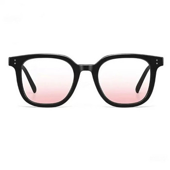 Нови очила с розов руж, очила, прозрачна черна рамка, фотохромни лещи на момичето, женски слънчеви очила за знаменитости