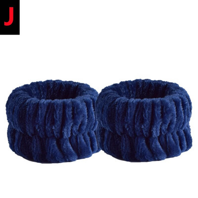 2 τεμάχια επαναχρησιμοποιήσιμη ζώνη καρπού σπα Μαλακά βραχιολάκια πετσετών μικροϊνών για πλύσιμο προσώπου Γυναικεία κοριτσίστικη γιόγκα για τρέξιμο αθλητική ζώνη καρπού