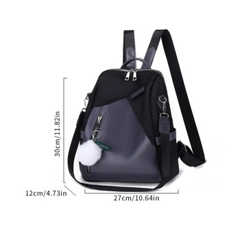 Γυναικείο αντικλεπτικό σακίδιο πλάτης Έφηβος μαθητής Σχολική τσάντα ώμου Μεγάλης χωρητικότητας Αδιάβροχο σακίδιο ταξιδιού