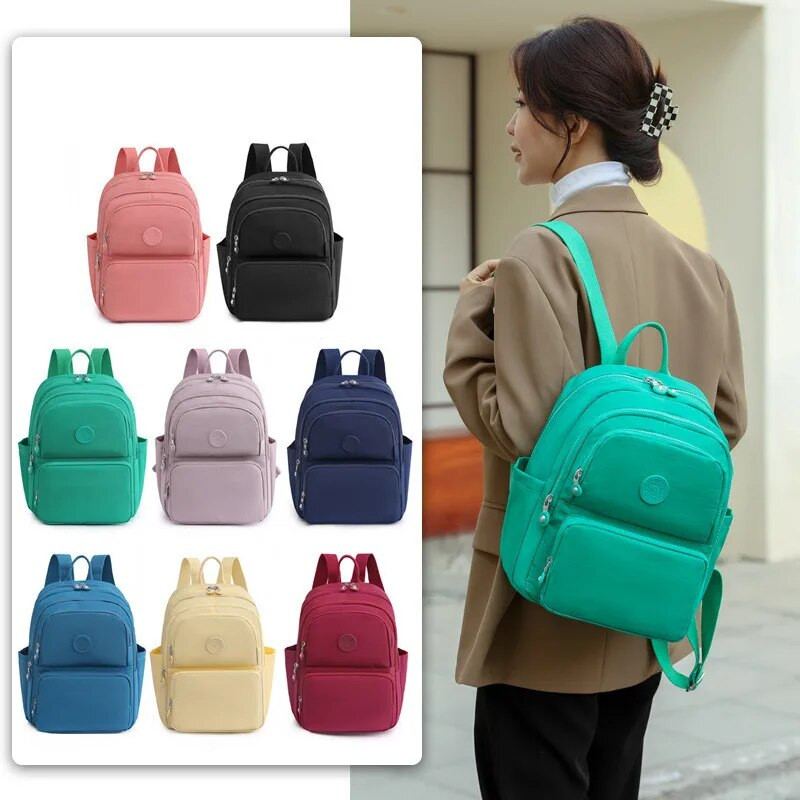 Fashion Casual Backpack Γυναικείες αδιάβροχες νάιλον σχολικές τσάντες για έφηβες υψηλής ποιότητας Fashion τσάντα ταξιδιού Sac Mochilas