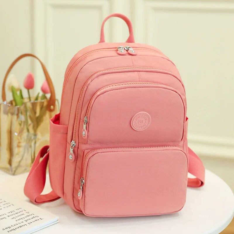 Fashion Casual Backpack Γυναικείες αδιάβροχες νάιλον σχολικές τσάντες για έφηβες υψηλής ποιότητας Fashion τσάντα ταξιδιού Sac Mochilas