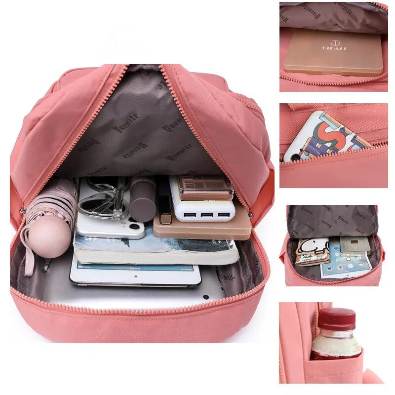 Fashion Casual Backpack Γυναικείες αδιάβροχες νάιλον σχολικές τσάντες για έφηβες υψηλής ποιότητας Fashion τσάντα ταξιδιού Sac Mochilas