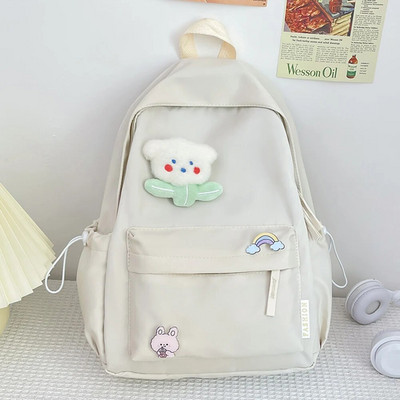 Putna torba velikog kapaciteta za djevojčice Učenička ruksak Najlonska školska torba Modni ruksak s više džepova Školska torba protiv krađe