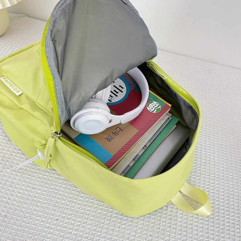 Putna torba velikog kapaciteta za djevojčice Učenička ruksak Najlonska školska torba Modni ruksak s više džepova Školska torba protiv krađe