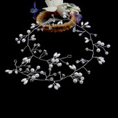 Ακρυλική κρυστάλλινη κουρτίνα για τα μαλλιά γιρλάντα σταγονομετρική χάντρα κλαδί κορδόνι Κρυστάλλινη χάντρα Διακοσμητικό πάρτι γάμου