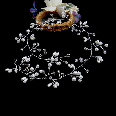 Ακρυλική κρυστάλλινη κουρτίνα για τα μαλλιά γιρλάντα σταγονομετρική χάντρα κλαδί κορδόνι Κρυστάλλινη χάντρα Διακοσμητικό πάρτι γάμου