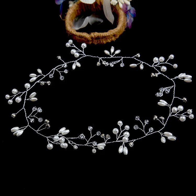 Ακρυλική κρυστάλλινη κουρτίνα για τα μαλλιά γιρλάντα σταγονομετρική χάντρα κλαδί κορδόνι Κρυστάλλινη χάντρα Διακοσμητικό πάρτι γάμου