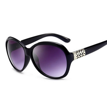 Винтидж огромни овални слънчеви очила за жени Ретро марка Слънчеви очила с големи рамки Дамски модни градиентни дизайнерски кръгли Gafas De Sol