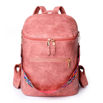 Νέα Pu Δερμάτινη τσάντα μεγάλης χωρητικότητας Μετατρέψιμη τσάντα υπολογιστή Τσάντα πλάτης Γυναικεία σχολική τσάντα πλάτης Γυναικείες τσάντες Σχεδιαστής Mochilas