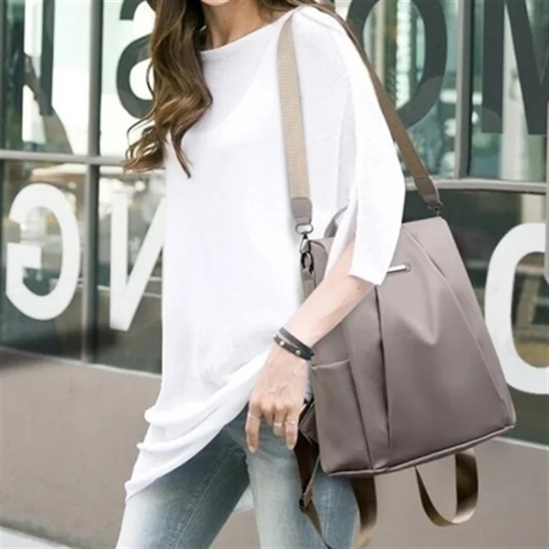 Apsaugos nuo vagystės kuprinė Moteriškos kuprinės Madinga Daugiafunkcinė Kelioninė Kuprinė Neperšlampama Didelės talpos Krepšys Moteriška Tvirta mokyklinė rankinė