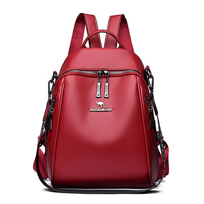 Μόδα αντικλεπτικά γυναικεία σακίδια πλάτης διάσημης μάρκας Υψηλής ποιότητας PU δερμάτινο σακίδιο ταξιδιού Γυναικείες τσάντες ώμου μεγάλης χωρητικότητας