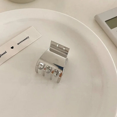 1 τμχ Γυναικείο ασημί χρώμα Μεταλλικά κλιπ μαλλιών Γυναικεία μαλλιά Μοντέρνα μαλλιά Νύχια φουρκέτες Μόδα αξεσουάρ μαλλιών Αξεσουάρ κεφαλής