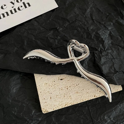 1 τμχ Γυναικείο ασημί χρώμα Μεταλλικά κλιπ μαλλιών Γυναικεία μαλλιά Μοντέρνα μαλλιά Νύχια φουρκέτες Μόδα αξεσουάρ μαλλιών Αξεσουάρ κεφαλής