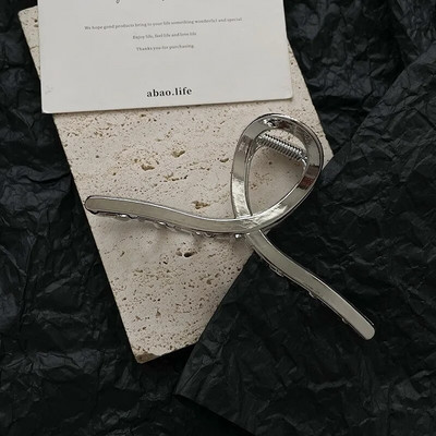 1 τμχ Γυναικείο ασημί χρώμα Μεταλλικά κλιπ μαλλιών Γυναικεία μαλλιά Μοντέρνα μαλλιά Νύχια φουρκέτες Μόδα αξεσουάρ μαλλιών Αξεσουάρ κεφαλής