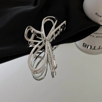 1 τμχ Γυναικείο ασημί χρώμα Μεταλλικά κλιπ μαλλιών Γυναικεία μαλλιά Μοντέρνα μαλλιά Νύχια φουρκέτες Μόδα αξεσουάρ μαλλιών Αξεσουάρ κεφαλής