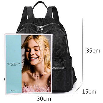 2023 Μόδα αντικλεπτικό σακίδιο πλάτης Νάιλον σχολική τσάντα για εφήβους Σακίδιο πλάτης μαθητικό καθημερινό σακίδιο ώμου Γυναικεία τσάντα τσάντας