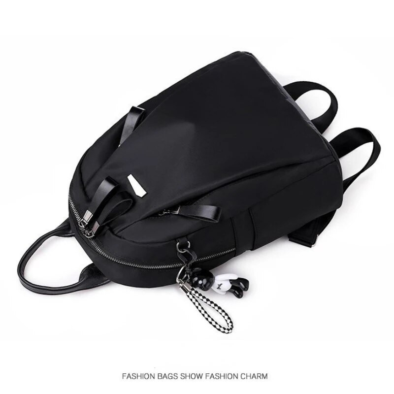 Нови раници с голям капацитет Стил Ежедневни Mochila Travel Дамска раница против кражба Водоустойчива материя Голяма дамска чанта през рамо