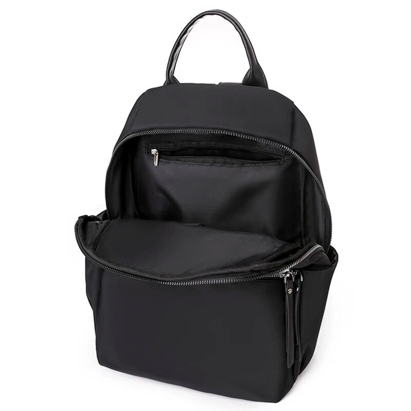 Дамска ежедневна раница SEETIC Ученическа раница Дамски чанти Пътна едноцветна раница Дамска водоустойчива ученическа раница Oxford