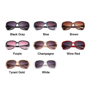 Μόδα τετράγωνα γυαλιά ηλίου Γυναικεία μάρκα πολυτελείας Big Purple γυαλιά ηλίου Γυναικεία αποχρώσεις καθρέφτη Γυναικεία Oculos De Sol Feminino
