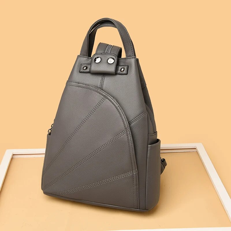 Novi ženski vodootporni kožni ruksaci protiv krađe iz 2023. Torbe za djevojčice Ženska torba za rame Višenamjenski putni ruksak Mochilas