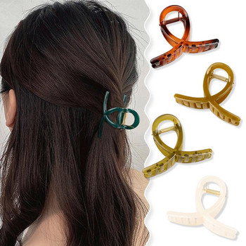 2023 Fashion Small Hair Claws Girl Ponytail Holder Hair Clip Shark Clip Κομψά casual αξεσουάρ μαλλιών Αξεσουάρ κεφαλής