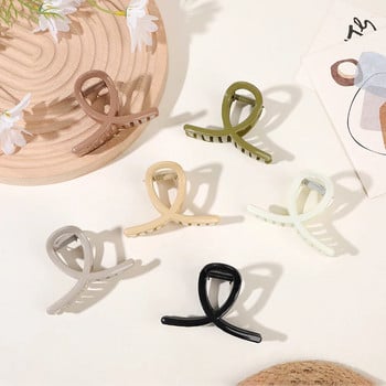 2023 Fashion Small Hair Claws Girl Ponytail Holder Hair Clip Shark Clip Κομψά casual αξεσουάρ μαλλιών Αξεσουάρ κεφαλής