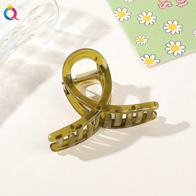 2023 Fashion Small Hair Claws Girl Ponytail Holder Hair Clip Shark Clip Κομψά casual αξεσουάρ μαλλιών Αξεσουάρ κεφαλής