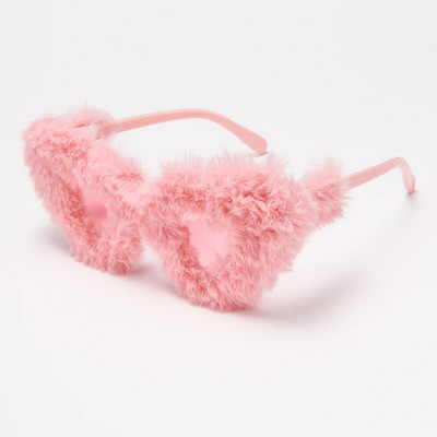 Νέα γυαλιά ηλίου Cat Eye Γυναικεία Μαλακή Γούνα Βελούδινη Kardashan Ανδρικά Γυαλιά Ηλίου Γυναικείες Ζεστές Αποχρώσεις Punk Χειροποίητα Γυαλιά για Πάρτυ