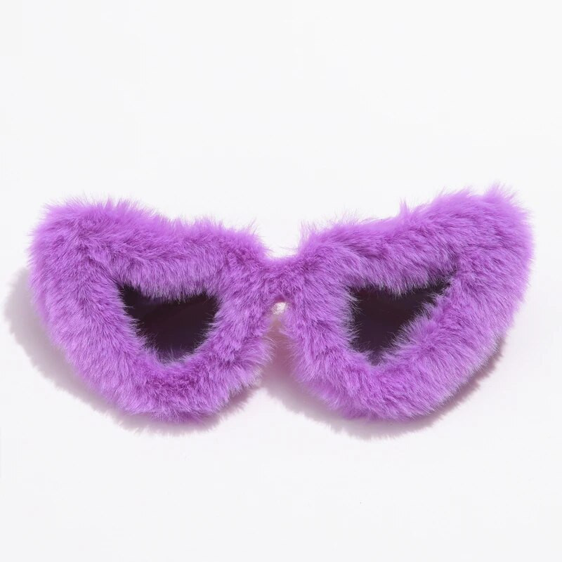 Νέα γυαλιά ηλίου Cat Eye Γυναικεία Μαλακή Γούνα Βελούδινη Kardashan Ανδρικά Γυαλιά Ηλίου Γυναικείες Ζεστές Αποχρώσεις Punk Χειροποίητα Γυαλιά για Πάρτυ