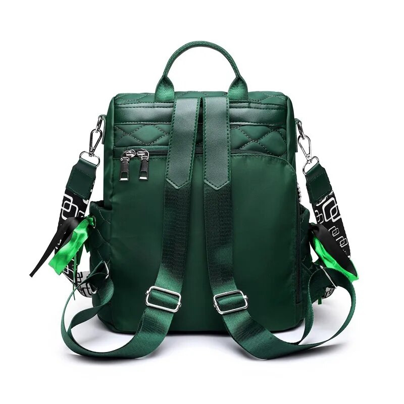 Καρό Laptop Backpack Anti Theft Stylish Casual Daypack Travel Business College School Τσάντα για γυναίκες Πράσινα σακίδια πλάτης για κορίτσια