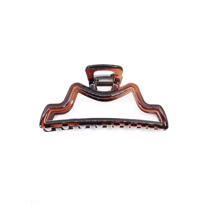 Moda jednostavna korejska geometrija valovita kopča za kosu ukosnica 2023 Trendy Design Personality Retro ženska pokrivala za glavu s kandžama za kosu Veleprodaja