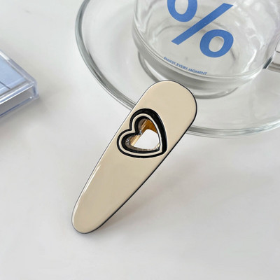 Moderns acetāta dobs sirds haizivs matu spīļskava sievietēm, meitenēm temperaments Vasaras zirgaste matu sprādzes matu aksesuāri