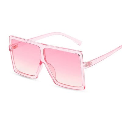 Prevelike sunčane naočale Ženske ružičaste modne kvadratne naočale Veliki okviri Sunčane naočale Ženske Vintage Retro Unisex Oculos Feminino