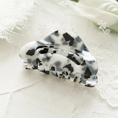 Υψηλής ποιότητας Πολύχρωμο Σχέδιο Τετράγωνο Κλιπ Κλιπ Μαλλιών Μεγάλο Αξεικό Κέλυφος Χελώνας Ημικυκλικό Αξεσουάρ Μαλλιών για Γυναικεία Κορίτσια