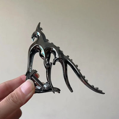 Irregular Alien Hollow Line Pearl Flamingo Metal Μοναδικό νύχι μαλλιών για γυναικεία κορίτσια Μοντέρνα απλά καλύμματα κεφαλής HUANZHI 2023 NEW Clip