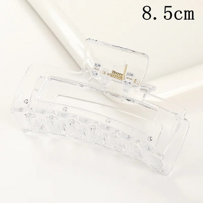 Korea naiste tüdrukute plastikust juukseküüned juukseklambrid peakatted suures suuruses juuksenõel Krabi Barrette moekaunistus juukseaksessuaarid