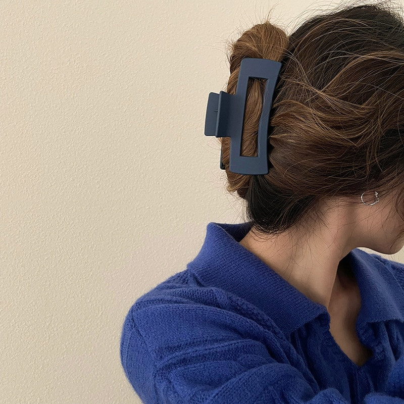 Korea naiste tüdrukute plastikust juukseküüned juukseklambrid peakatted suures suuruses juuksenõel Krabi Barrette moekaunistus juukseaksessuaarid