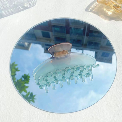 Δημιουργικά νέα ροζ μπλε ντεγκραντέ χρώμα Προσωπικότητα Ασετικό κλιπ μαλλιών για γυναίκες κορίτσι Καλοκαιρινό μοντέρνο Y2K Hair Claw INS 2023