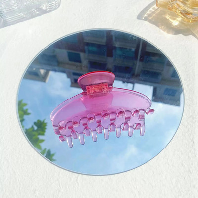 Δημιουργικά νέα ροζ μπλε ντεγκραντέ χρώμα Προσωπικότητα Ασετικό κλιπ μαλλιών για γυναίκες κορίτσι Καλοκαιρινό μοντέρνο Y2K Hair Claw INS 2023