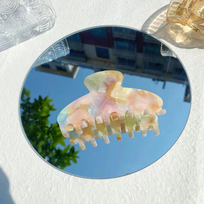 Δημιουργικά νέα ροζ μπλε ντεγκραντέ χρώμα Προσωπικότητα Ασετικό κλιπ μαλλιών για γυναίκες κορίτσι Καλοκαιρινό μοντέρνο Y2K Hair Claw INS 2023