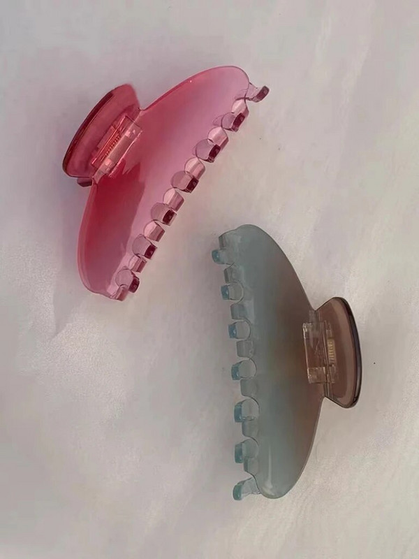 Δημιουργικά νέα ροζ μπλε ντεγκραντέ χρώμα Προσωπικότητα Ασετικό κλιπ μαλλιών για γυναίκες κορίτσι Καλοκαιρινό μοντέρνο Y2K Hair Claw INS 2023