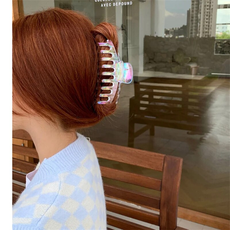 Elegantne merineitsi värvi juukseküüs Värvilised Korea armsad armsad juukseklambrid naistele Juuksenõela juukseaksessuaarid 2022 Uus trendikas