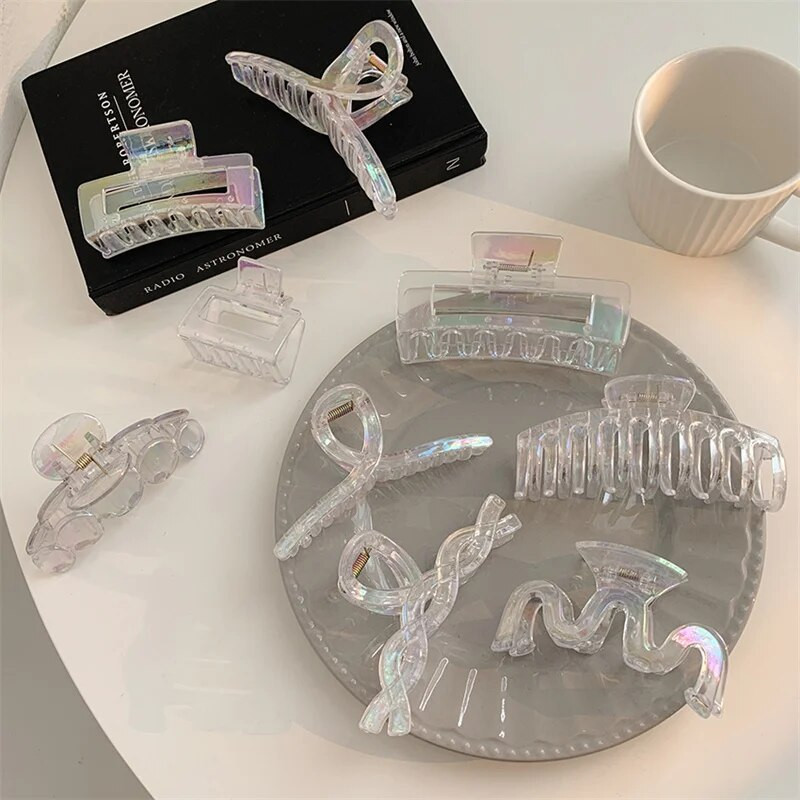 Elegantne merineitsi värvi juukseküüs Värvilised Korea armsad armsad juukseklambrid naistele Juuksenõela juukseaksessuaarid 2022 Uus trendikas